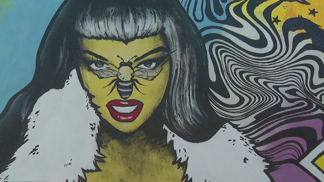 Tampa artist creates Beyoncé mural